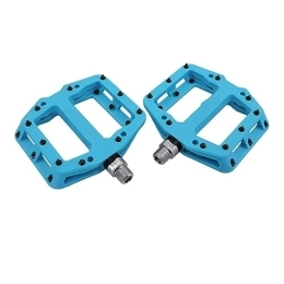  Spares footboard Bicycle Pedal Anti-slip Ultralight Nylon MTB Mountain Bike Pedal 3 Sealed Bearings Pedals Bicycle Accessories Parts Perfect for replacing your old parts. (Color : MZ926 Blue)