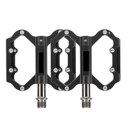  Mountain Bike Pedal footboard Bicycle Pedal Non-slip Aluminum Alloy 3 Bearing Ultralight Pedal Mountain Road Bike Cycling Accessories 3 Colors Perfect for replacing your old parts. (Color : M78-Black)