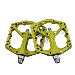  Mountain Bike Pedal footboard Bike Pedals Platform Bicycle Flat Non-slip Ultralight MTB Road Pedal Bearings Cycling Mountain Waterproof Accessories Perfect for replacing your old parts. (Color : 2021-12AGN)