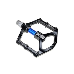  Mountain Bike Pedal footboard Ultralight Mountain Bike Pedals BMX Non-slip Road Flat MTB Bicycle Pedal Magnesium Alloy Platform Sealed Bearing Cycling Parts Perfect for replacing your old parts. (Color : Blue)