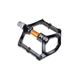  Spares footboard Ultralight Mountain Bike Pedals BMX Non-slip Road Flat MTB Bicycle Pedal Magnesium Alloy Platform Sealed Bearing Cycling Parts Perfect for replacing your old parts. (Color : Orange)