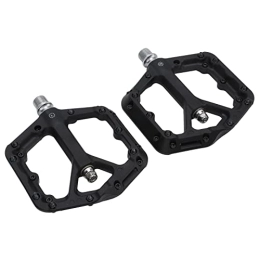 FOTABPYTI Spares FOTABPYTI Mountain Bike Pedals, Sturdy Stable Bike Pedals Cleat Design Black Sealed Bearings for Recreational Vehicle for Kilometer Bike