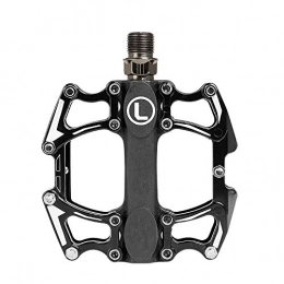 Fuobecie Mountain Bike Pedal FUOBECIE Bike Bicycle Pedals, Bicycle Cycling Bike Pedals, Non-Slip Durable Ultralight Mountain Bike Flat Pedals, Aluminum Alloy Bearings Mountain Bike Pedal, Bicycle Accessories
