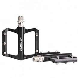 fupah Spares fupah Bicycle Pedals, Aluminum Alloy Bearing Pedals, Non-Slip Pedal Accessories