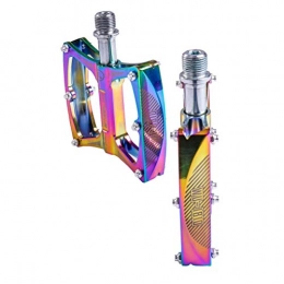 FuYouTa Mountain Bike Pedal FuYouTa Bike Pedal Set Bicycle Pedals Bike Pedals 9 / 16 1 Pair Aluminium Alloy Road Bike Pedals 9 / 16 Sealed Bearing Mountain Bicycle Pedals Colorful Platform Cycling Pedal