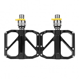 FXJJHXZP Mountain Bike Pedal FXJJHXZP Bicycle Pedal Quick Release Type Bearing Pedal Anti-skid Pedal Bearing Quick Release Aluminum Alloy Bicycle Accessories (Color : 3)