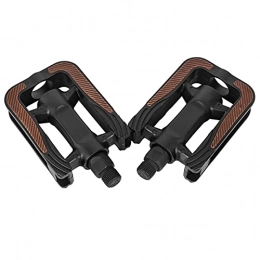 FXJJHXZP Spares FXJJHXZP MTB Road Bike Pedals Mountain Ultralight Wide Flat Foot Plat Cycling Bike Bicycle Accessories Anti-slip Pedals 1Pair (Color : Black)