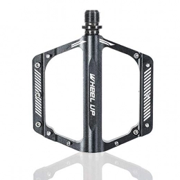 FYLY Spares FYLY-Mountain Bike Pedals, Aluminum Alloy Antiskid Cycling Platform Pedals, Universal Sealed Bearing Pedals, for 9 / 16" BMX MTB Road Bicycle