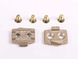 FYLYHWY Spares FYLYHWY MTB Bike Pedals bike cleats Bicycle Cycling Parts Mountain Bike Pedal Cleats brass 1 pair