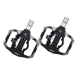 Garneck Spares Garneck 1 Pair Bicycle Pedal Bike Platform Pedals Mtb Cycling Pedal Metal Pedals Clipless Pedals Accessories for Bikes Mountain Bike Accessories Seal Flat Pedal Child Aluminum Alloy