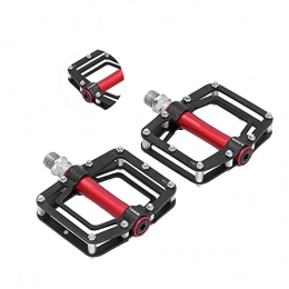Gatuxe Mountain Bike Pedal Gatuxe Bicycle Flat Pedal, Aluminum Alloy Bicycle Pedals Non Slip for Road Bike for Mountain Bike