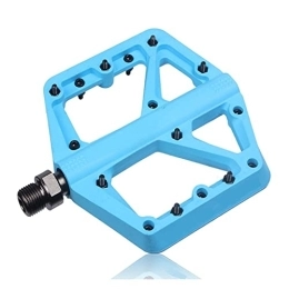 GENGGENG Mountain Bike Pedal GENGGENG YEJIANGHUA Fit For Bicycle Pedals Mtb Nylon Platform Footrest Flat Mountain Bike Paddle Grip Pedalen Bearings Footboards Cycling Foot Hold (Color : Blue)