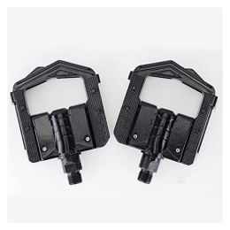 GENGGENG Spares GENGGENG YEJIANGHUA Fit For F265 F178 Folding Bicycle Pedals MTB Mountain Bike Padel Bearing AluminumAlloy / PP Road Bike Folded Pedal Bicycle Parts (Color : F265 black)