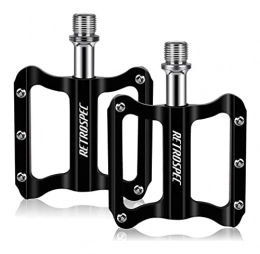 GGCG Mountain Bike Pedal GGCG Bicycle Pedals Mountain Bike Bicycle Pedals Aluminum Pedals 9 / 16 Road Bike Pedals With 3 Washed Brights Non-slip Waterproof Anti-Dust