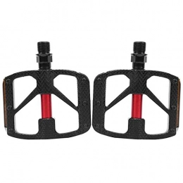Goodvk Mountain Bike Pedal Goodvk Bike Pedals Adjustable Bike Pedals Mountain Road Bike Self-locking Pedal Bicycle Pedal Bicycle Accessary Easy to Operate (Color : Red, Size : 9.5x7.5x1.5cm)