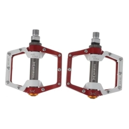 GOOHOCHY Spares GOOHOCHY 1 Pair Bicycle Pedal Bicycles Non-skid Treadle Bike Flat Pedals Universal Pedal Mountain Pedal Bike Pedal Accessory Mountain Bike Pedal Bike Pedals Aluminum Alloy Riding
