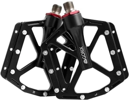 GORIX(ゴリックス) Spares GORIX Bike Flat Pedals Thin Wide Lightweight with Non-Slip Spike Pin Road Mountain MTB Bicycle(GX-FY936)