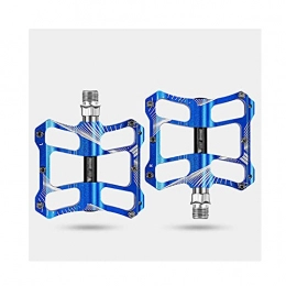 GSYNXYYA Mountain Bike Pedal GSYNXYYA Bicycle Pedals, Non-Slip Mountain Pedals chrome molybdenum steel shaft, Aluminum alloy pedal bike accessories(M14mm), Blue