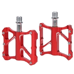 Gaeirt Mountain Bike Pedal GUB GC005 Mountain Bike Pedals, GUB GC005 Bike Pedals Make Cycling More Efficient Wide Pedal Design Cycling More Grasp the Foot for MTB and Road Bike(red)