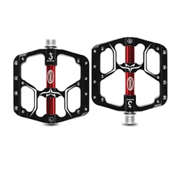Guyuexuan Spares Guyuexuan MTB Bike Pedal 3 Bearing 9 / 16 Mountain Bike Pedals High-Strength Non-Slip Bicycle Pedals Surface For Road BMX MTB Fixie Bikesflat Bike The latest style, and durable