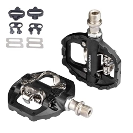 HAIBING Spares HAIBING MTB Bike Self-locking Pedal Nylon Bearing Mountain XC Clipless Bike SPD Bicycle Cleats Pedal Replacement upgrade accessories
