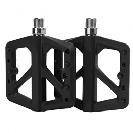 HAOX Spares HAOX Bike Pedals, Sufficient Width Bicycle Platform Pedals for Mountain Bikes(black)