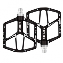 Haoyushangmao Spares Haoyushangmao Bicycle Pedals Aluminum Alloy Pedals 2 / Package Black Light Comfortable (Color : Black)