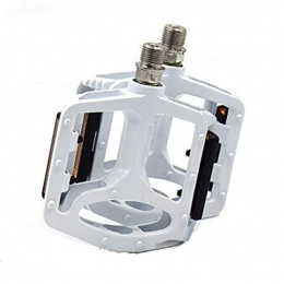 Haoyushangmao Spares Haoyushangmao Bicycle Pedals Aluminum Alloy Pedals 2 / Package Comfortable Four Colors To Choose From (Color : White)