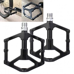 HCHD Spares HCHD Bicycle Pedals Aluminum Alloy Integrated Molding Ultralight Wide Pedal Non-slip Bearing MTB Road Bike Platform Pedal
