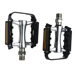 HCHD Spares HCHD Durable And Practical Bicycle Pedal Bike Lightweight Bearing Pedals With Reflective Plate 83 * 80 * 20mm Easy Installation
