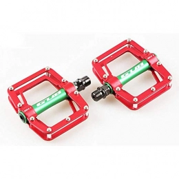 HDHL Mountain Bike Pedal HDHL GUB CNCaluminum alloy mountain bikeMTBpedal road bikeDUsealed bearing bicycle pedal pedal parts010-Red