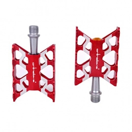 Hengtongtongxun Bike Pedals - Aluminum CNC Bearing Mountain Bike Pedals -Lightweight Bicycle Platform Pedals - Universal 9/16" Pedals For BMX/MTB Bike, City Bike The latest style, and dur