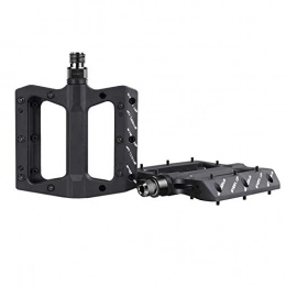 Hensdd Spares Hensdd Bike Pedals, Bicycle Pedal Sealed Bearing Mountain Bike Pedals, Black