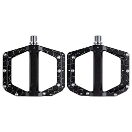 Heqianqian Spares Heqianqian Bicycle Pedals 1 Pair Bike Pedals Ultralight Bearings Anti-slip Foot-board Quick Release Aluminum Alloy Bicycle Part Outdoor Cycling Bike Components