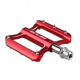 HETUI Spares HETUI Gub Gc020-Du Aluminum Alloy Pedal Folding Bike Bicycle Mountain Bike Pedal(Red)