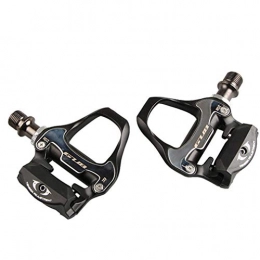 HJJGRASS Mountain Bike Pedal HJJGRASS Bike Bicycle Pedals Non-Slip Durable Ultralight Mountain Bike Flat Pedals Clock Pedal with Lock Bicycle Accessories 3 Bearing Pedals for 9 / 16