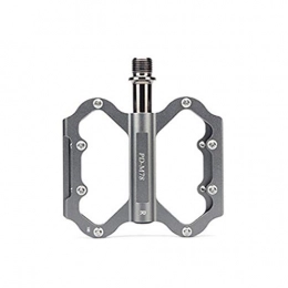 HJJGRASS Mountain Bike Pedal HJJGRASS Road Bike Pedals Aluminum MTB Mountain Non-Slip Ultralight Folding Bicycle Sealed Bearing Pedals Bike Accessories, Silver