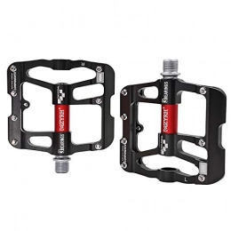 HKYMBM Spares HKYMBM 3 Bearings Mountain Bike Pedals Platform Bicycle Flat Alloy Pedals 9 / 16 Inch Pedals Non-Slip Alloy Flat Pedals