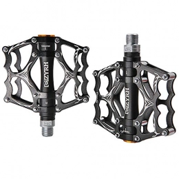 HKYMBM Spares HKYMBM Bike Pedals High-Strength Non-Slip MTB Bicycle Pedals, 3 Bearing Lightweight Aluminum Alloy Road Bike Pedals, 9 / 16 Inch, F