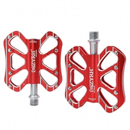HKYMBM Spares HKYMBM Bike Pedals Mountain Road Bicycle Flat Pedal, Universal Lightweight Aluminum Alloy Platform Pedal for Travel Cycle-Cross Bikes Etc, A