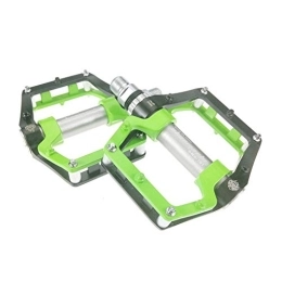 HKYMBM Spares HKYMBM Mountain Bike Pedals, 1 Bearing Anti-Slip Aluminum Alloy Body Cr-Mo Steel Shaft Cycling Pedals, E