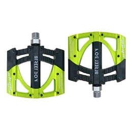 HKYMBM Spares HKYMBM Mountain Bike Pedals, 3 Bearings Sealed Bearing Aluminum Alloy + Nylon Shell Cycling Pedals, d