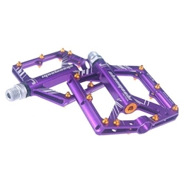 HKYMBM Spares HKYMBM Mountain Bike Pedals, 4 Bearings Aluminum Alloy Dust Cap Protection Cycling Pedals, d