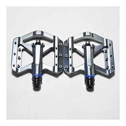 HLY-CASE Mountain Bike Pedal HLY Trading Bicycle Pedal Anti-slip Ultralight MTB Mountain Bike Pedal Sealed Bearing Pedals Bicycle Accessories Bike Replacement Parts (Color : Silver)