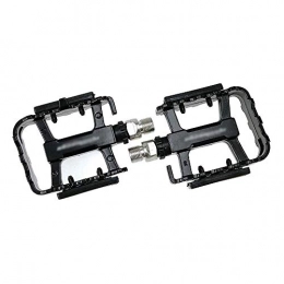 HOOBBI Mountain Bike Pedal HOOBBI Antiskid Durable Bike Pedal with Reflective Strips Design, Bicycle Pedal for 9 / 16 Inch Hybrid Pedals Cycle Platform Pedal Cycling Accessories(1 Pair) (Size : One Size)