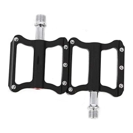 HOOBBI Mountain Bike Pedal HOOBBI Bike Pedal, Lightweight Aluminum Alloy Mountain Bike Pedals, Bearing Pedals, Bicycle Riding Accessories, Bicycle pedal for Mountain, Trekking and Road Bikes (Size : One Size)