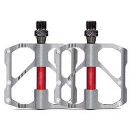 HOOBBI Mountain Bike Pedal HOOBBI Bike Pedal, Ultra-Light Aluminum Mountain Bike Pedals Spare Parts, 3 Sealed Bearings, Rugged And Easy To Install, Bicycle Pedal For Road Bikes, Mountain Bikes