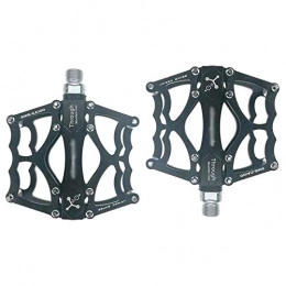 HOOBBI Mountain Bike Pedal HOOBBI Durable Bike Pedal, Mountain Road In-Mold CNC Aluminum Alloy 3 Bearing 9 / 16 High-Strength Non-Slip Cycle Platform Pedal 1 Pair Cycling Accessories, Bicycle Pedal