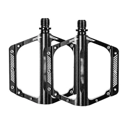 HOOBBI Mountain Bike Pedal HOOBBI Non-slip Bike Pedal, Mountain Bike Pedals, Aluminum Alloy Sealed Bearings, Non-slip Pedals, Bicycle Pedal, Cycling Equipment Accessories 1 Pair Cycling Accessories (Size : One Size)