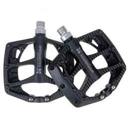 HOOBBI Spares HOOBBI Nylon Pedals, Bike Pedal, Mountain Bicycles Pedals, Ultralight Bicycle Pedals, Non-Slip, Fit Most Adult Bikes Mountain Road(1 Pair) (Color : Black, Size : One Size)